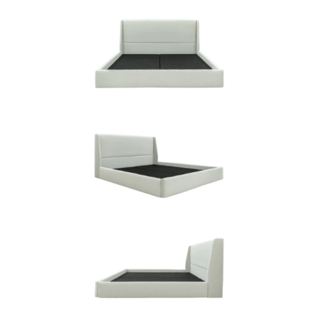 ฐานรองหัวเตียง 6 ฟุต WISDOM DESIGN FURNITURE รุ่น DAILY สีขาว_2
